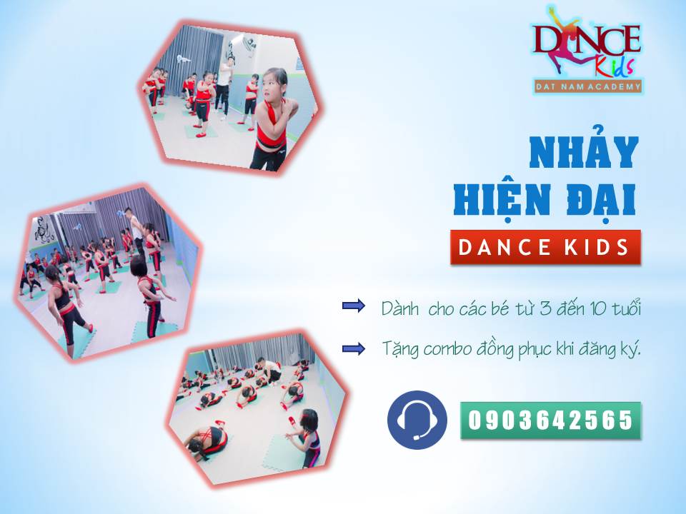Lớp Dancekids dành cho bé từ 3-10 tuổi
